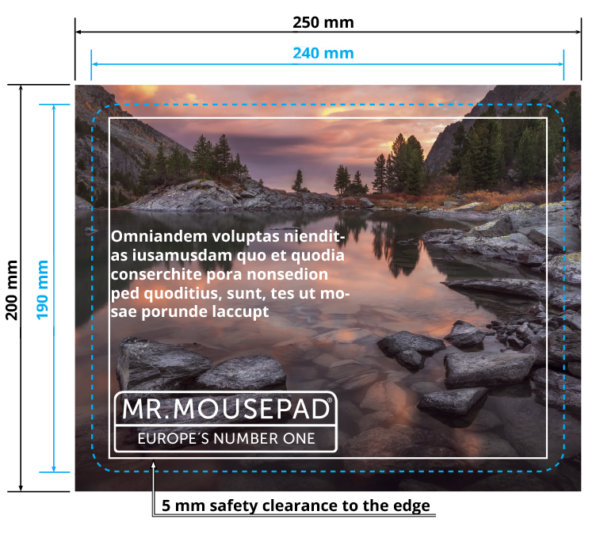 Mouse mats print templates Get your mousepads here